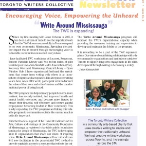 TWC Newsletter Fall 2019 Front Page